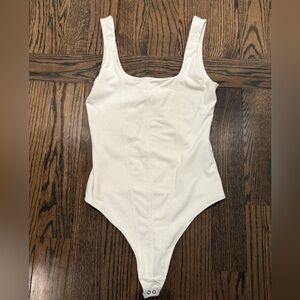 Abercrombie & Fitch White Bodysuit